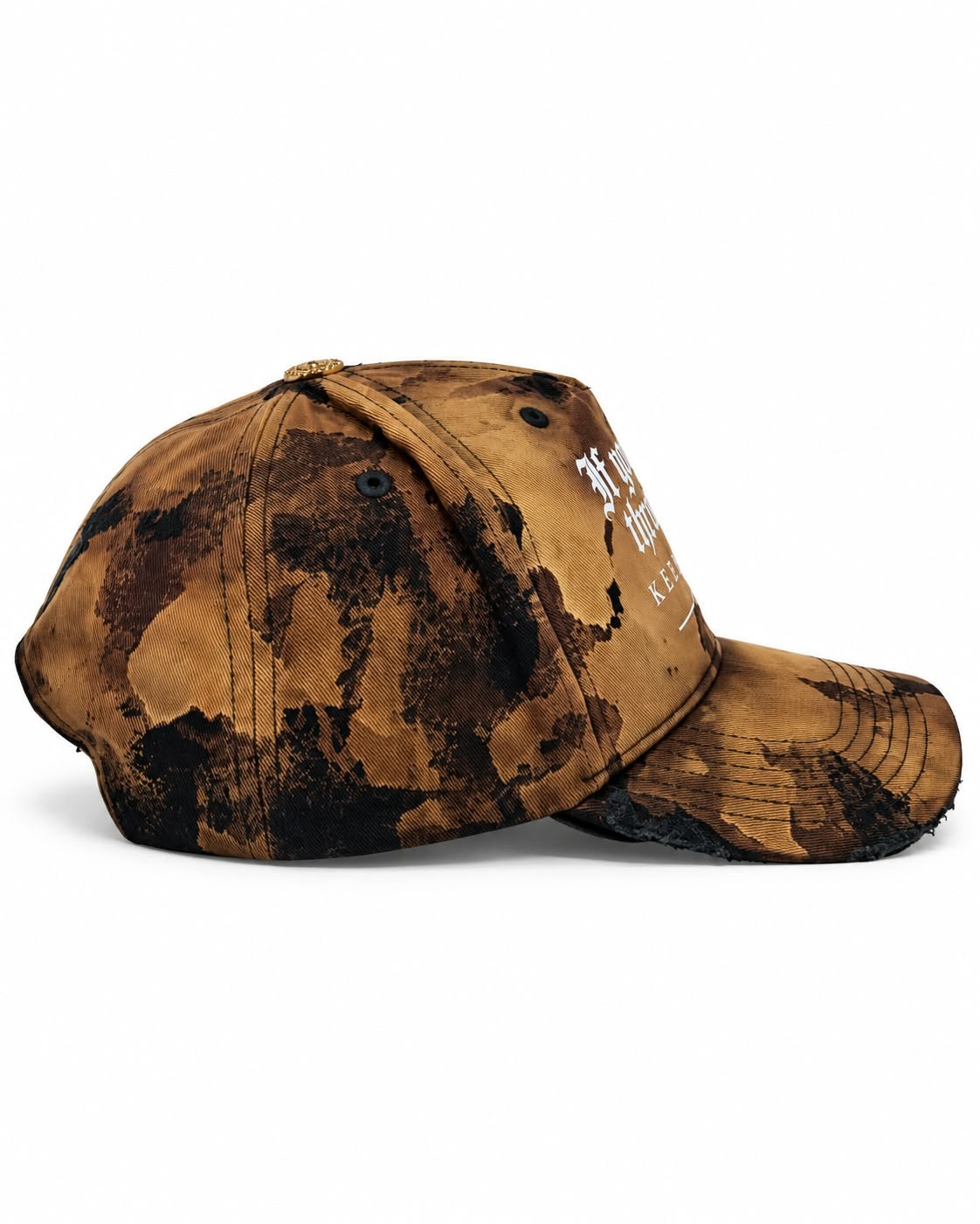 CL KEEP GOING HAT - TAN & BLACK