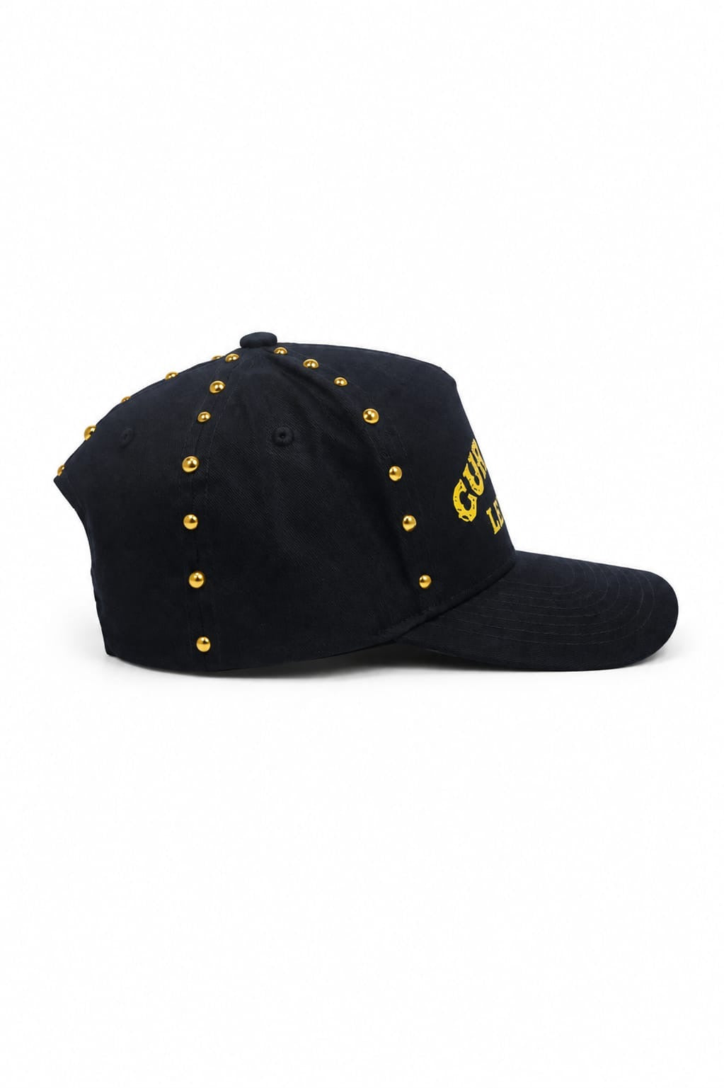Navy / Gold Studs