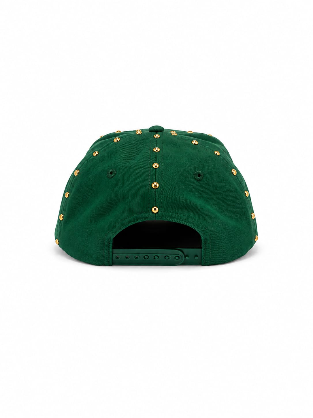 Forest Green / Gold Studs