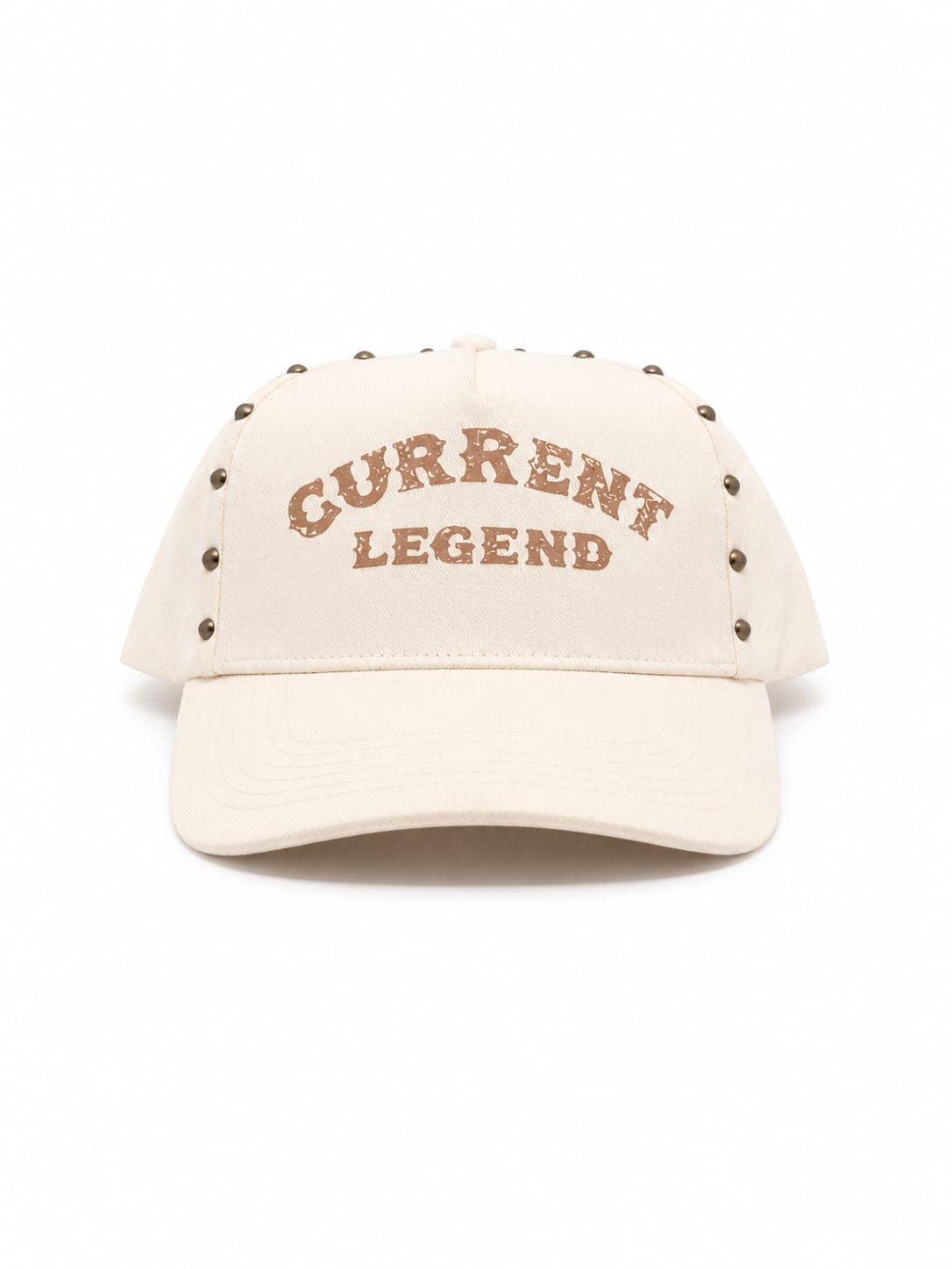 Cream / Gold Studs