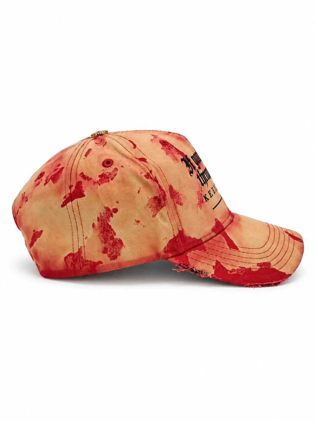 CL KEEP GOING HAT - ORANGE & RED
