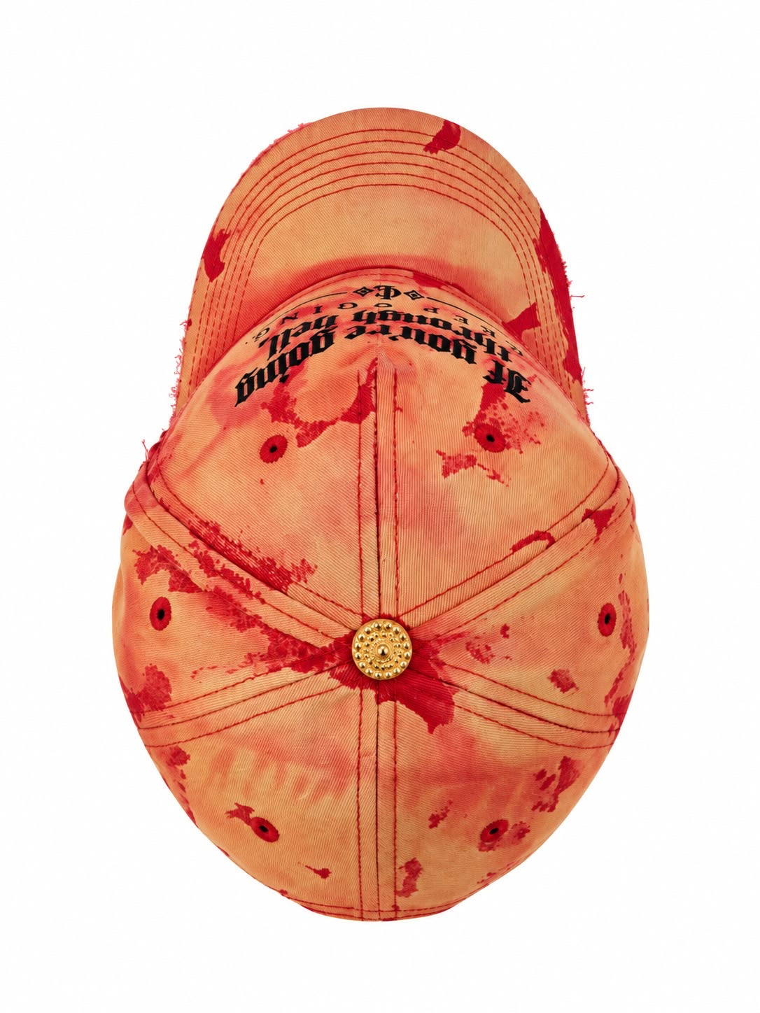 CL KEEP GOING HAT - ORANGE & RED